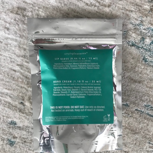 Simpleasures ginger pear lip gloss and hand cream - Picture 2 of 2